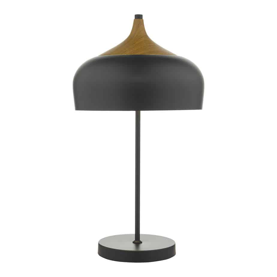 Gaucho 2 Light Black Table Lamp