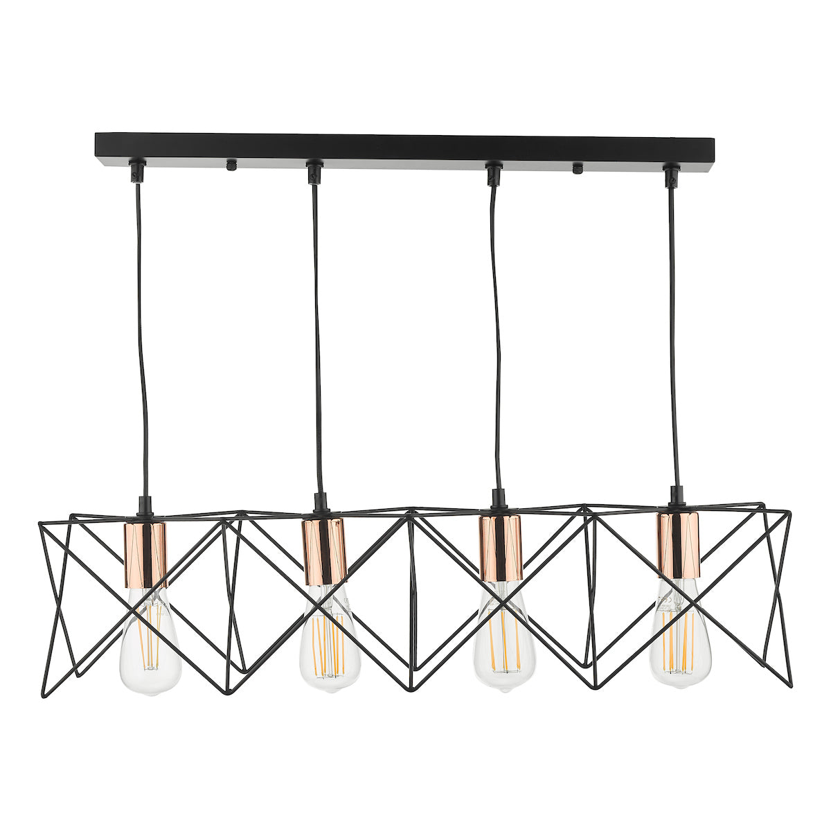 Midi 4 Light Bar Pendant