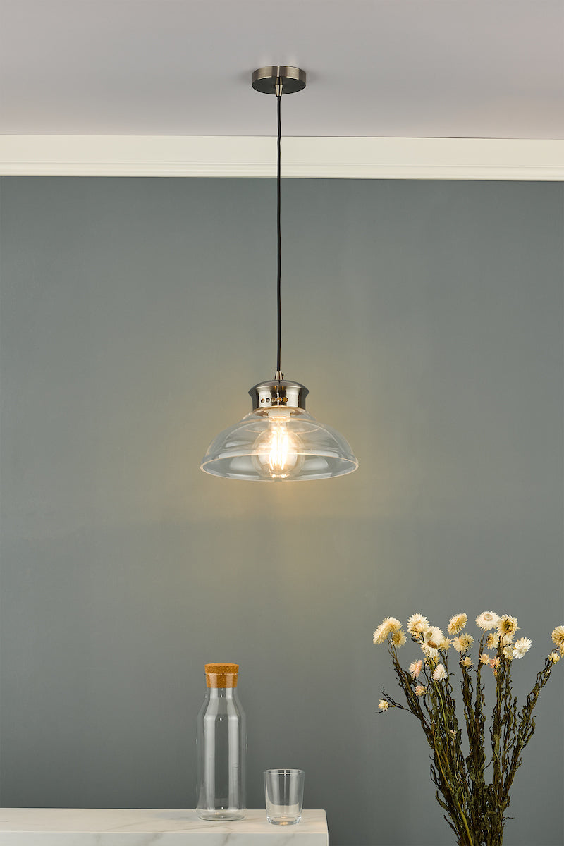 Siren 1 Light Single Pendant