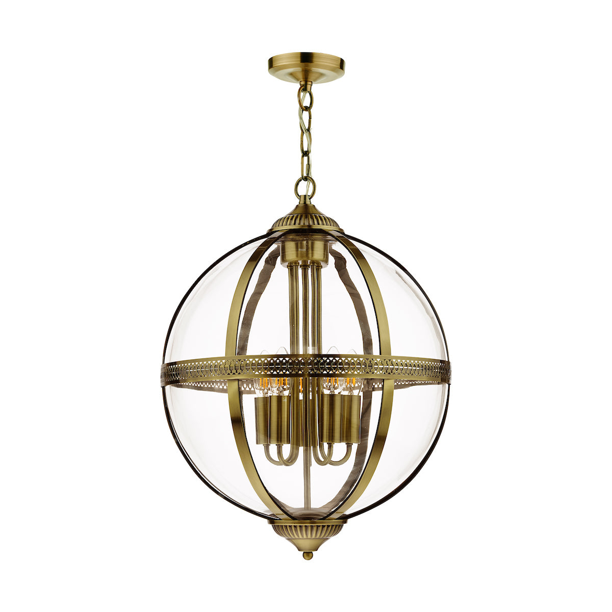 Vanessa 5 Light Glass Lantern