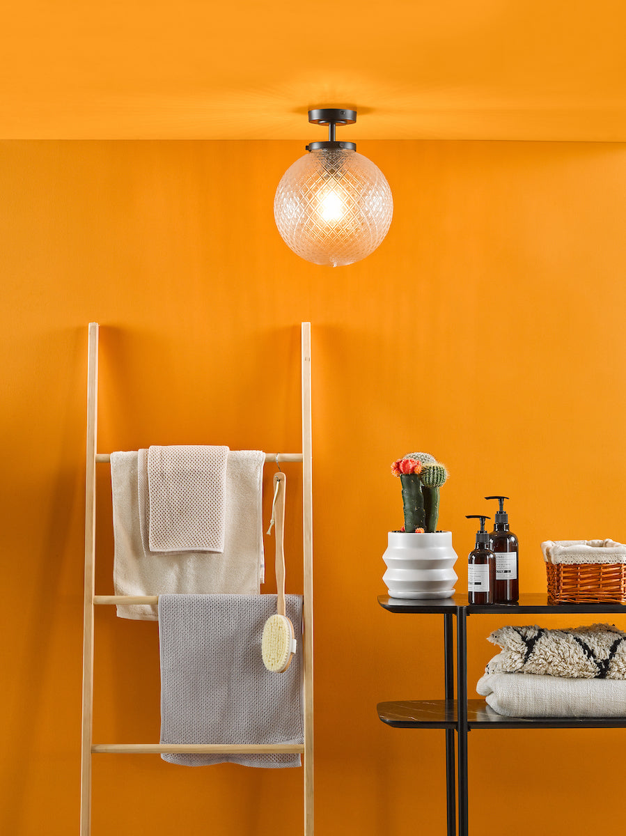 Wayne Bathroom Semi- Flush
