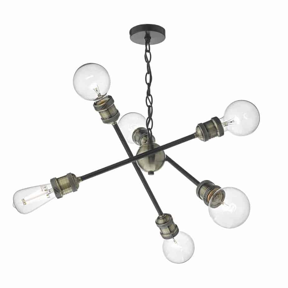 Brigade 6 Light Pendant