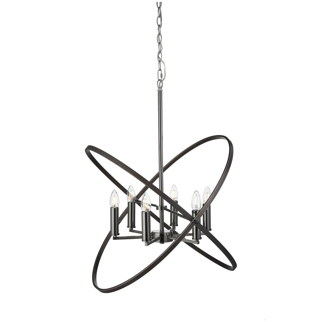 Hoopla 6Lt Pendant