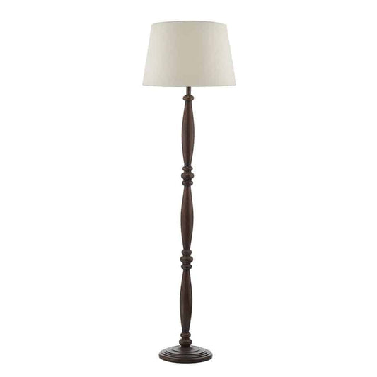 Hayward Wooden Floor Lamp with Shade