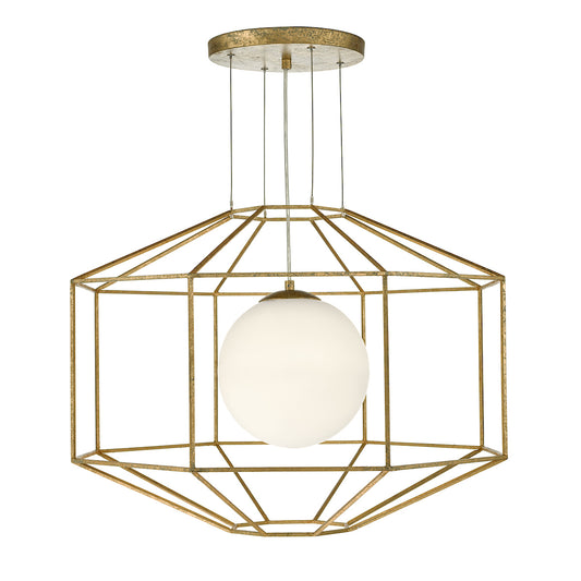 Izmir 1 Light Gold Pendant